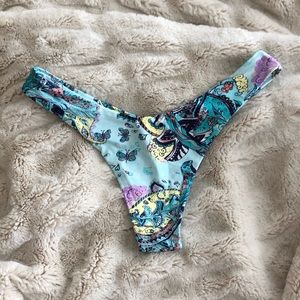 ZAFUL High Cut Cheeky Paisley Bikini Bottoms